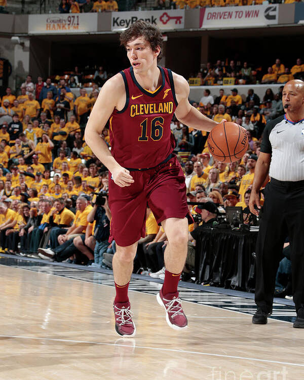 Playoffs Poster featuring the photograph Cedi Osman by Ron Hoskins