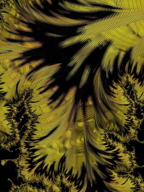 Fractal Poster featuring the digital art Choice #6 by Mary Ann Benoit