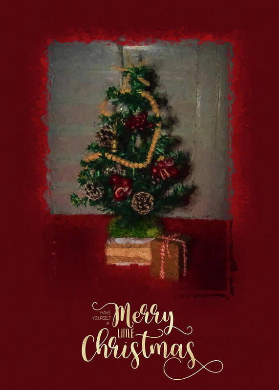 Holiday Poster featuring the photograph Christmas Card 0884 by Cathy Kovarik