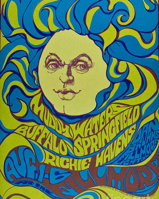 Buffalo Springfield Poster featuring the photograph Concert Photo by Buffalo Springfield