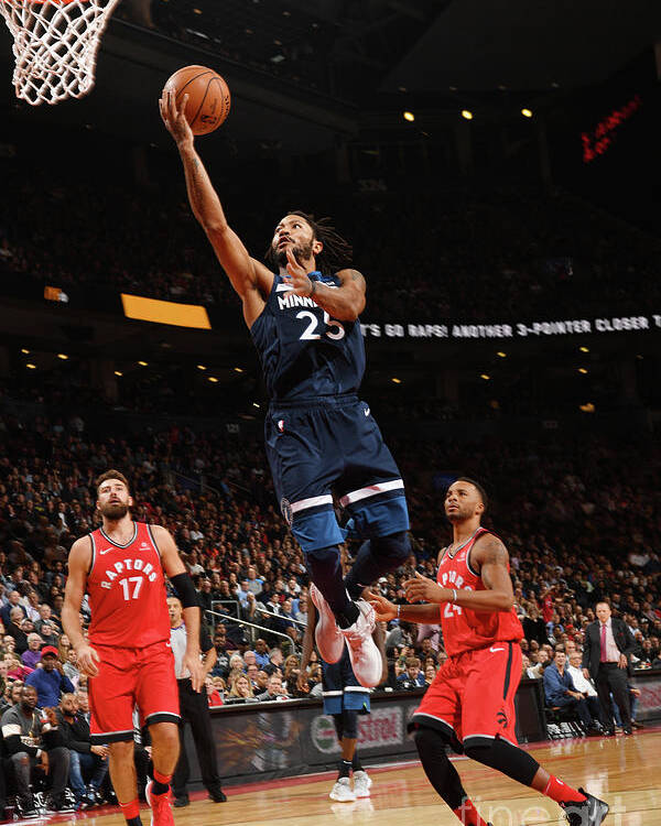 Nba Pro Basketball Poster featuring the photograph Derrick Rose by Ron Turenne