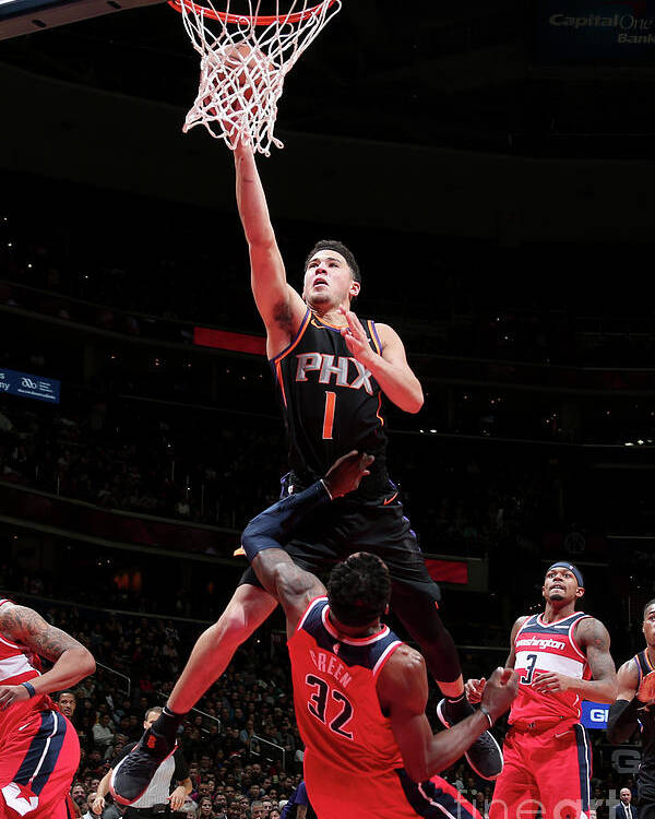 Devin Booker Poster featuring the photograph Devin Booker by Ned Dishman