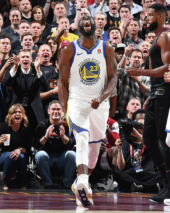 Playoffs Poster featuring the photograph Draymond Green by Andrew D. Bernstein