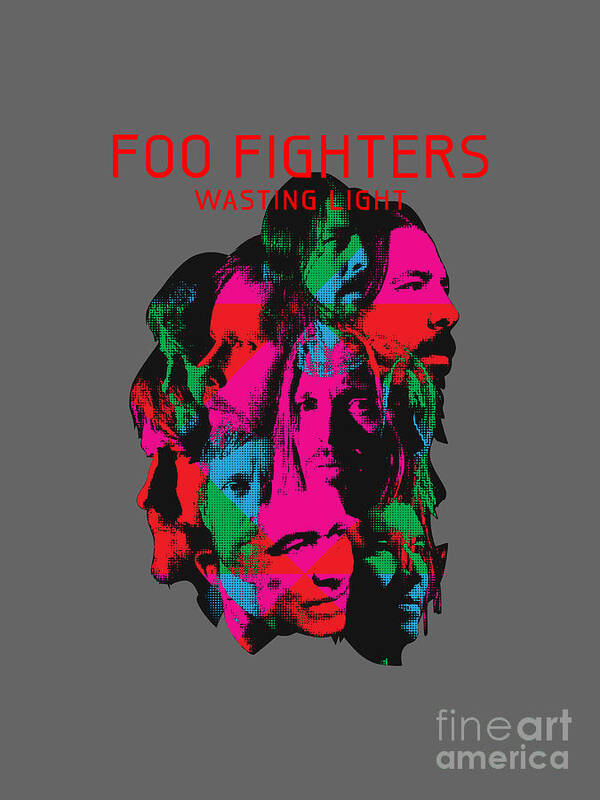 Foo Fighters Wasting Light Poster by Willy Williams - Art America