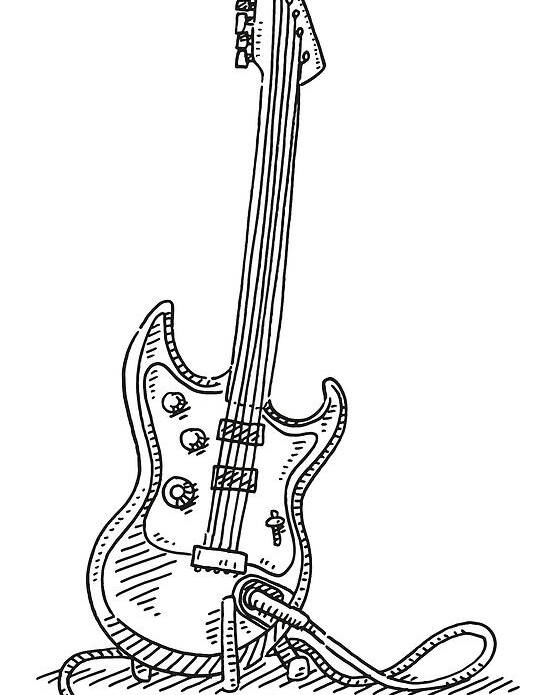 Musical instruments drawing Part 1 - YouTube