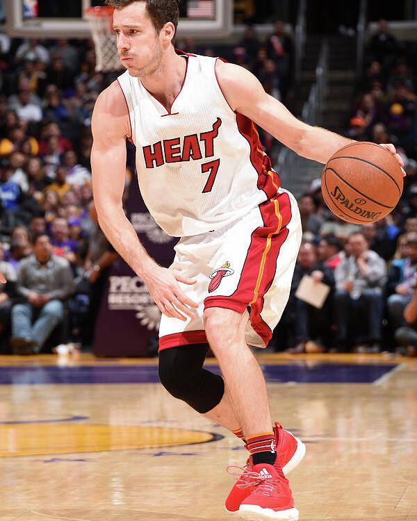 Nba Pro Basketball Poster featuring the photograph Goran Dragic by Andrew D. Bernstein