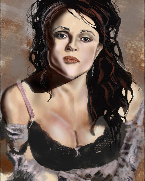  Poster featuring the digital art Helena by Rob Hartman