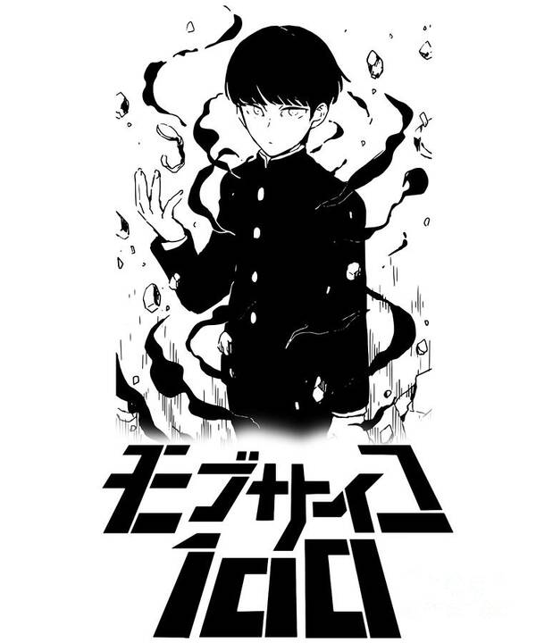 Japanese Classic Mob Psycho 100 Shigeo Kageyama Poster by Fantasy Anime -  Fine Art America
