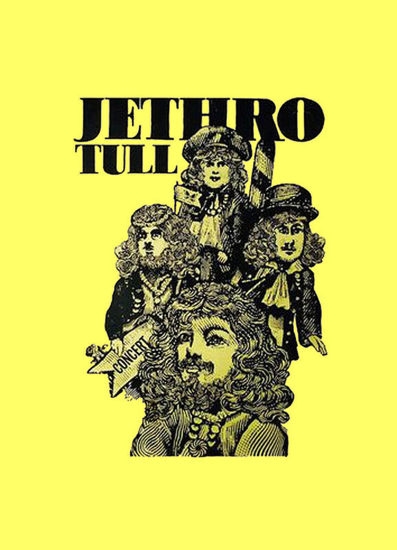 Jethro Tull Poster by Gordy Hayer Fine Art America
