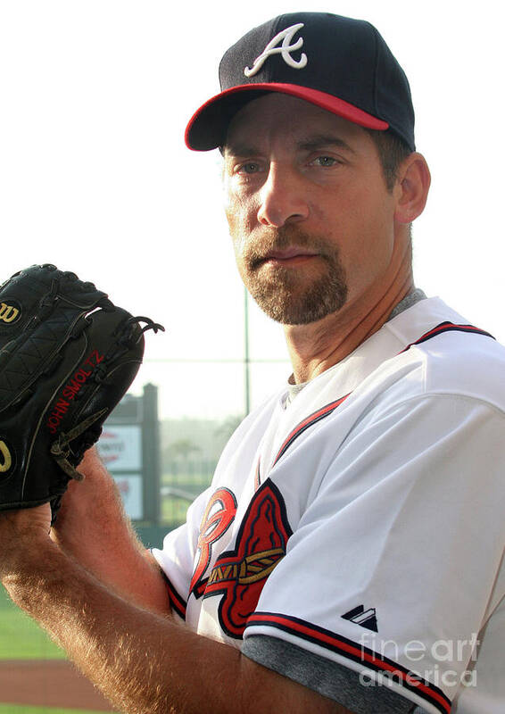 Media Day Poster featuring the photograph John Smoltz by Icon Sports Wire