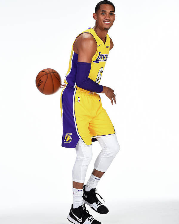 Media Day Poster featuring the photograph Jordan Clarkson by Andrew D. Bernstein