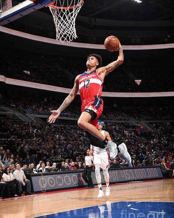 Nba Pro Basketball Poster featuring the photograph Kelly Oubre by Chris Schwegler