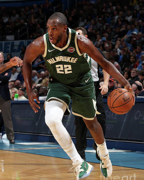 Khris Middleton Poster featuring the photograph Khris Middleton by Zach Beeker