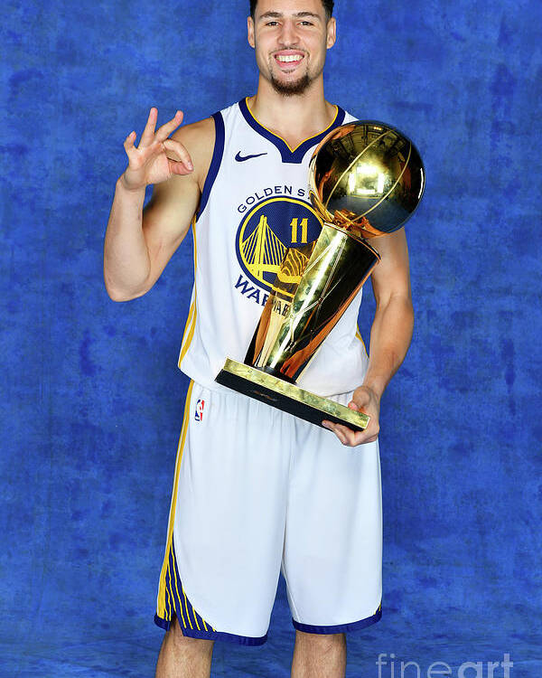 Playoffs Poster featuring the photograph Klay Thompson by Jesse D. Garrabrant