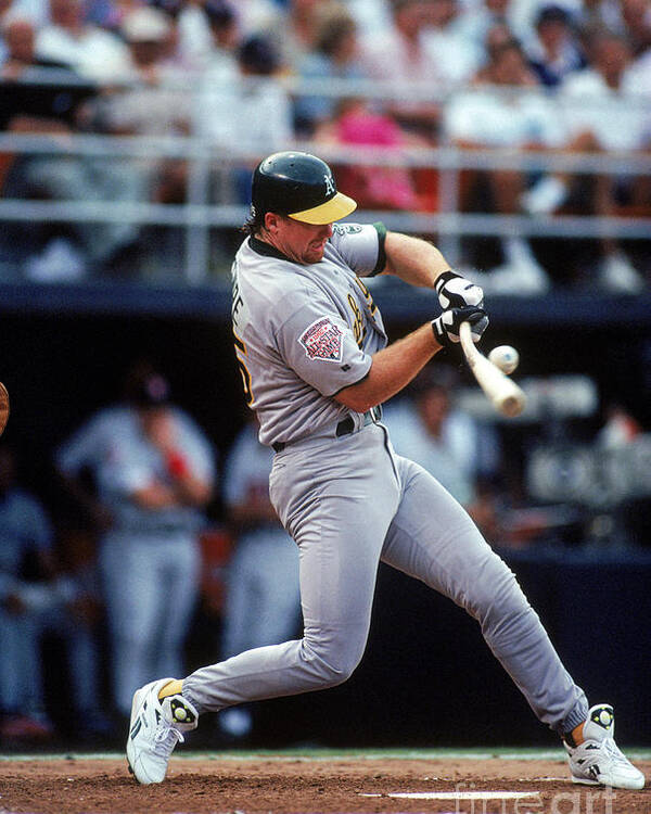 All Star Game Poster featuring the photograph Mark Mcgwire by Ron Vesely