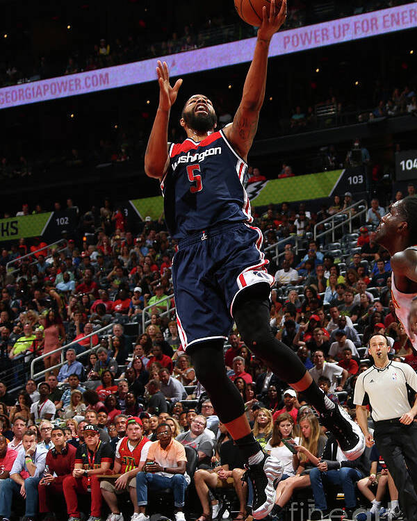 Atlanta Poster featuring the photograph Markieff Morris by Kevin Liles