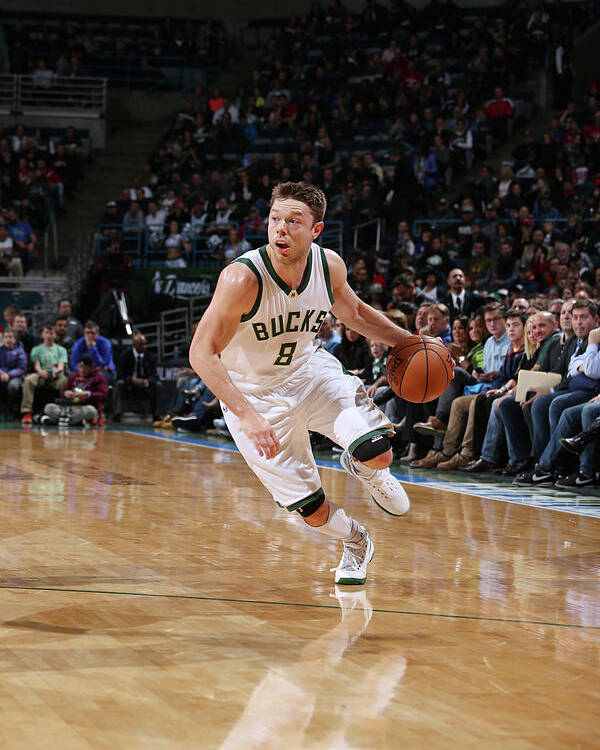 Nba Pro Basketball Poster featuring the photograph Matthew Dellavedova by Gary Dineen