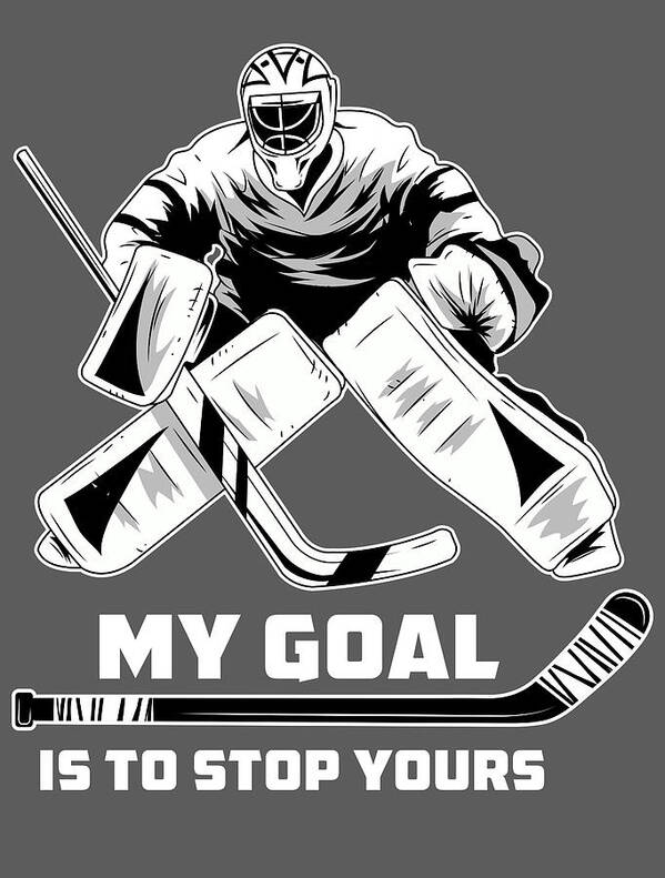 I'm Not Crazy Hockey Goalie T-shirt