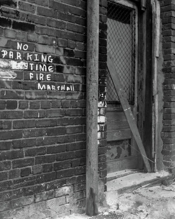 Atlanta Poster featuring the photograph No Parking by John Simmons