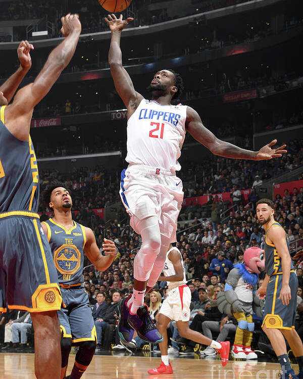 Nba Pro Basketball Poster featuring the photograph Patrick Beverley by Andrew D. Bernstein
