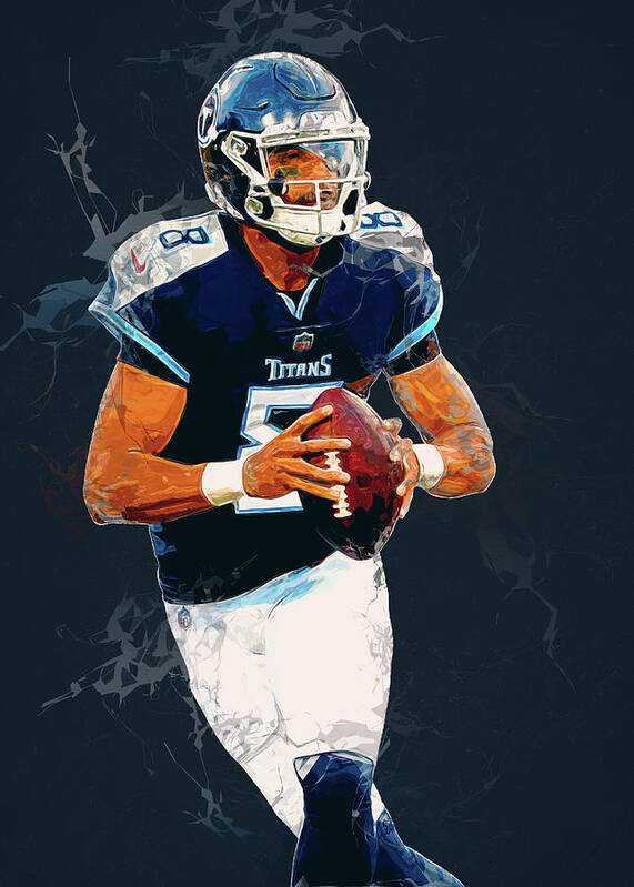 Marcus Mariota Tennessee Titans Poster FREE US SHIPPING 