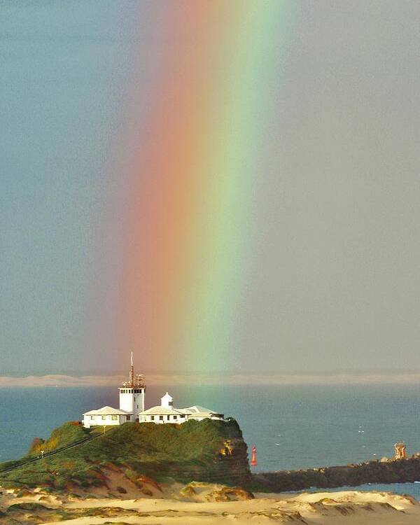 Rainbow Poster featuring the photograph Rainbow Treasure by Sarah Lilja