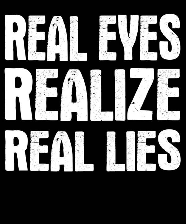 Real Eyes Realize Real Lies Poster by Jacob Zelazny - Fine Art America