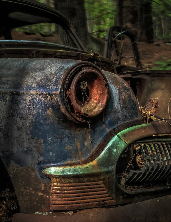 Chevy Poster featuring the photograph Red Eye by Jerry LoFaro