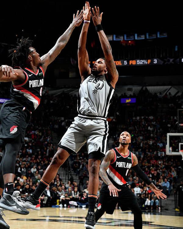 Nba Pro Basketball Poster featuring the photograph Rudy Gay by Logan Riely