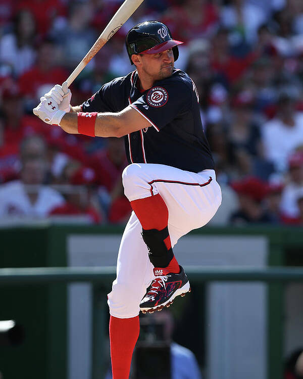 Ryan Zimmerman - Baseball Player Poster featuring the photograph Ryan Zimmerman by Patrick Smith