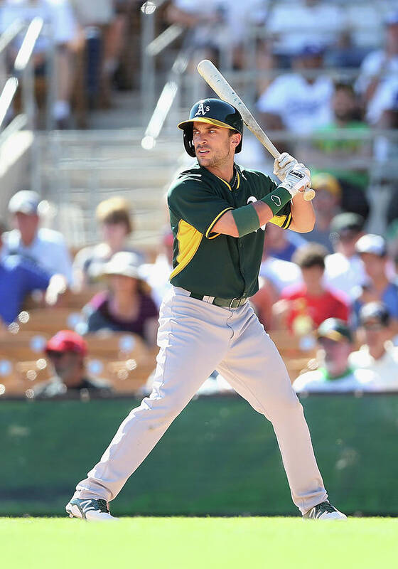 American League Baseball Poster featuring the photograph Sam Fuld by Christian Petersen