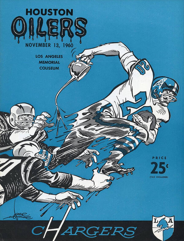 Houston Oilers Vintage NFL Programs for sale