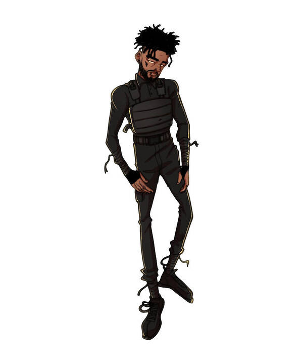 Scarlxrd Style Poster by Cerry Bell - Pixels Merch