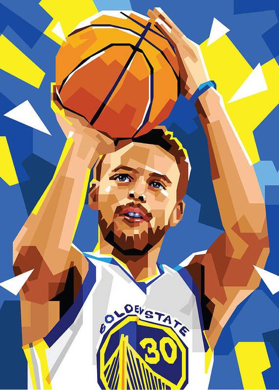 Art Poster Stephen Curry