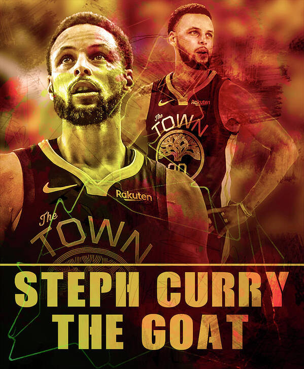 Stephen Curry The Goat Poster Poster by Jose Lugo - Pixels