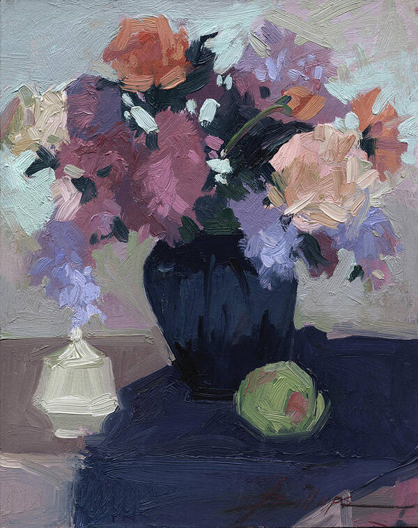 Still Life Poster featuring the painting Study in Daylight by Betty Jean Billups