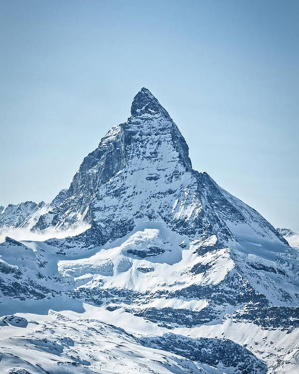 Alpine Poster featuring the photograph The Matterhorn by Rick Deacon