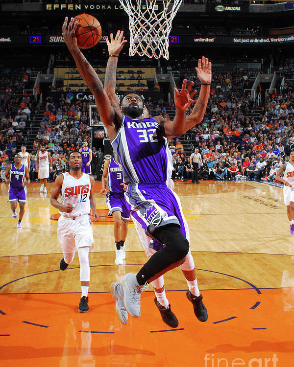 Nba Pro Basketball Poster featuring the photograph Tyreke Evans by Barry Gossage