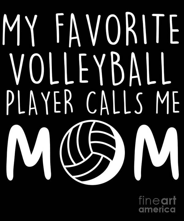Grunde Ungdom målbar Volleyball Mom Volleyball Girl Poster by EQ Designs - Pixels