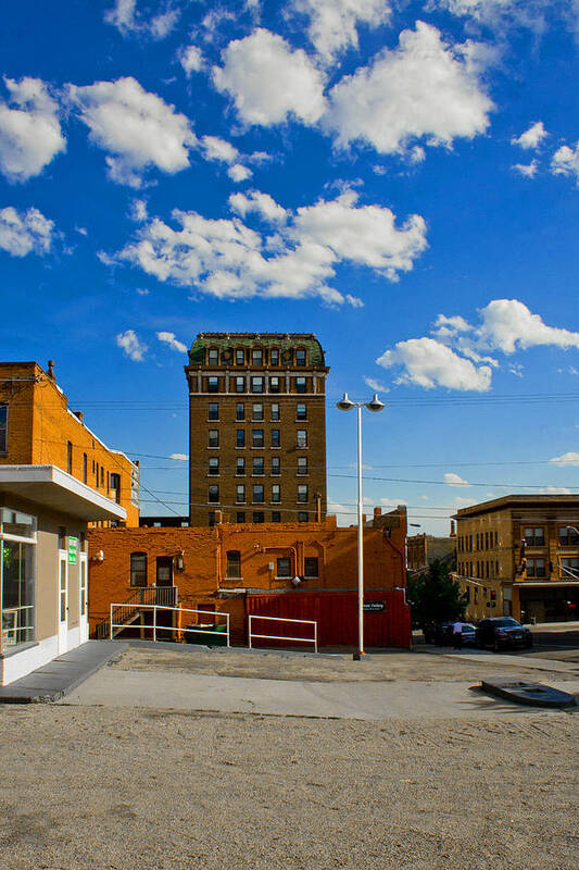 Butte Montana Poster featuring the photograph Blue Sky by Donovan Conway