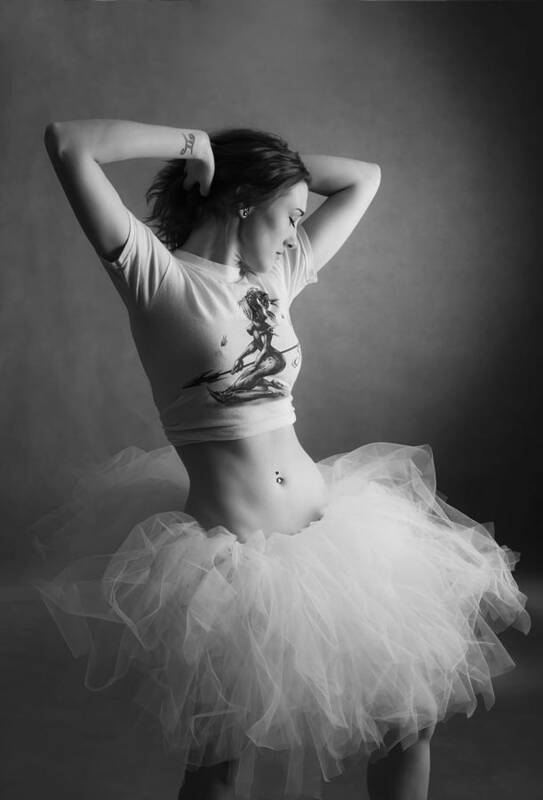 Woman Poster featuring the photograph Tutu 41 by Studiodreas Photography