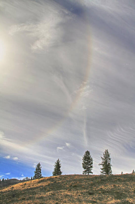 Sunbow Poster featuring the photograph SunBow by Donna Kennedy