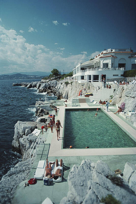 #faatoppicks Poster featuring the photograph Hotel Du Cap Eden-roc by Slim Aarons