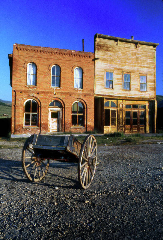 Bodie Ghost Town Poster featuring the photograph Bodie Storefront by Joe Darin