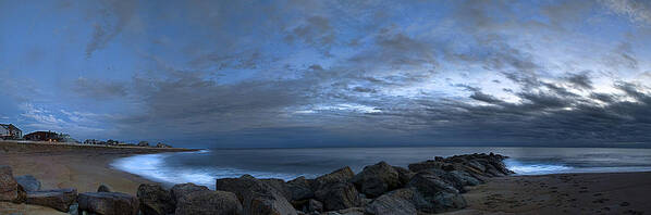 Panoramic Poster featuring the photograph Plum Island #2 by Rick Mosher
