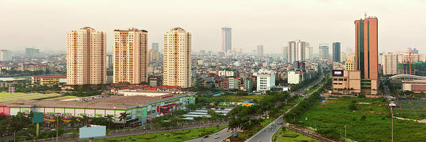 Tranquility Poster featuring the photograph Hanoi In Sunset #4 by Long Hoang