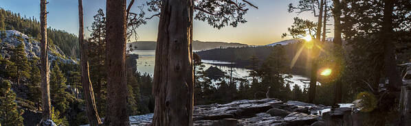 Lake Tahoe Poster featuring the photograph Eagle Falls Exploration by Jeremy Jensen