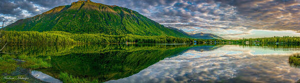 Mirror Poster featuring the photograph Mirror Lake by Andrew Matwijec