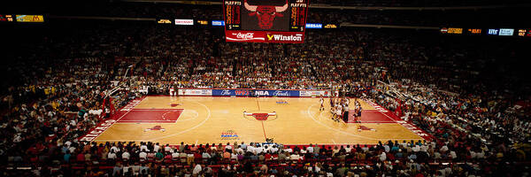 Photography Poster featuring the photograph Nba Finals Bulls Vs Suns, Chicago by Panoramic Images