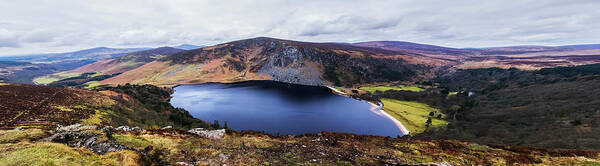 Lake Poster featuring the photograph Panoramic View Of Stunning Guinness by Leah Bignell